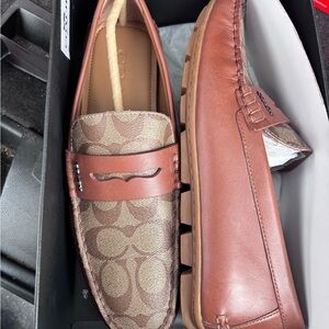 Men’s coach dress shoes size 8